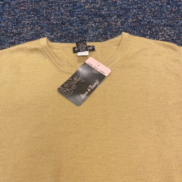 Steve & Barry’s Tan Sleeveless wool top sz. L NWT - Picture 2 of 3